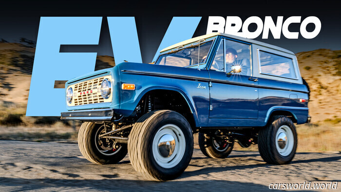 Puedes Comprar Un Ford GT Por El Precio De Este Bronco Classic Eléctrico | Carscoops